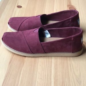 Toms Alpargata classic slip-on vegan flats 8.5